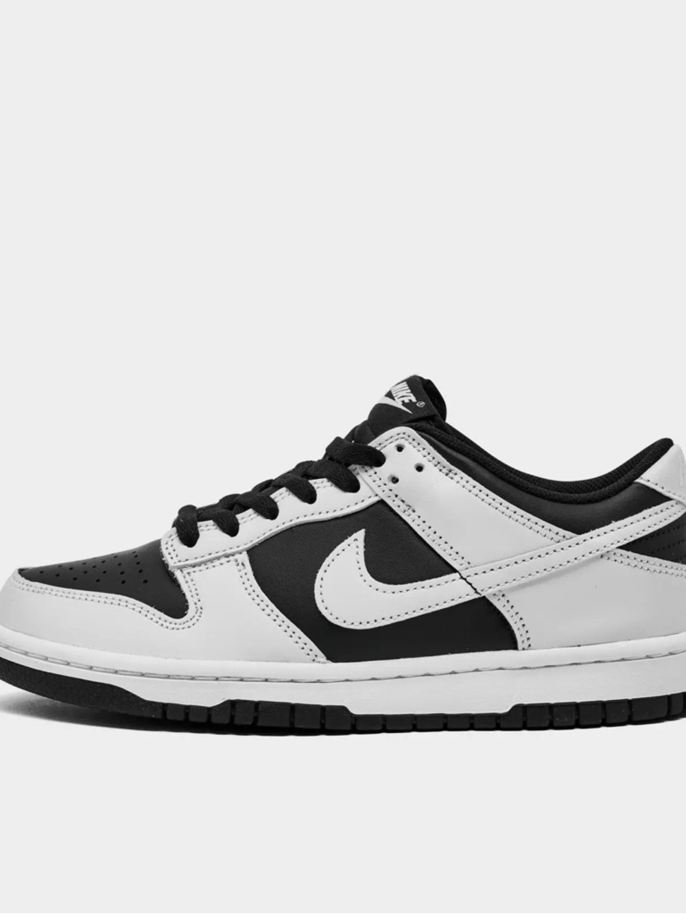 Nike Dunk Low Big Kids Panda Black White Sneakers Boys Size 1Y Brand New No Box